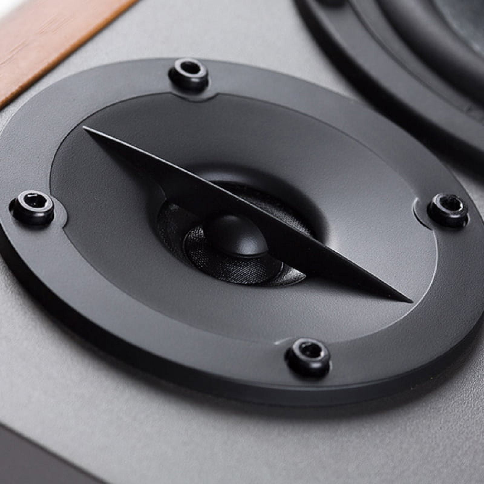 Edifier R1280T Powered Bookshelf Speakers with SS5 Studio Monitor Isolation Pads Set,  1 Pair