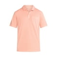 thumbnail image 5 of George Men's and Big Men's Sunwashed Cotton Polo Shirt with Short Sleeves, Sizes S-3XL, 5 of 5