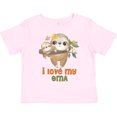 thumbnail image 3 of Inktastic Sloth I Love My Oma Boys or Girls Toddler T-Shirt, 3 of 5