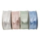 thumbnail image 3 of Xiao Hua Cinta de tela azul verdoso - 1,5 pulgadas de ancho x 20 yardas de largo, cinta de satén y manualidades, cinta de color liso para decoración de bodas, cinta elegante para ramos, 1 pieza, 3 of 4