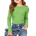 thumbnail image 4 of SHenli Girls T Shirts Oversize Cartoon Print Crew Neck Shirt Short Sleeve T Shirt Top Relaxed Fit Tee Shirt Flower Girl Shirt Toddler, 4 of 4