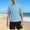 Light Blue, variant on ITSAME Boys Swimwear Set Crewneck Tops and Swim Trunks Quick-Dry Beach Surfing Swimsuit 2-Piece Orange Size 11-12