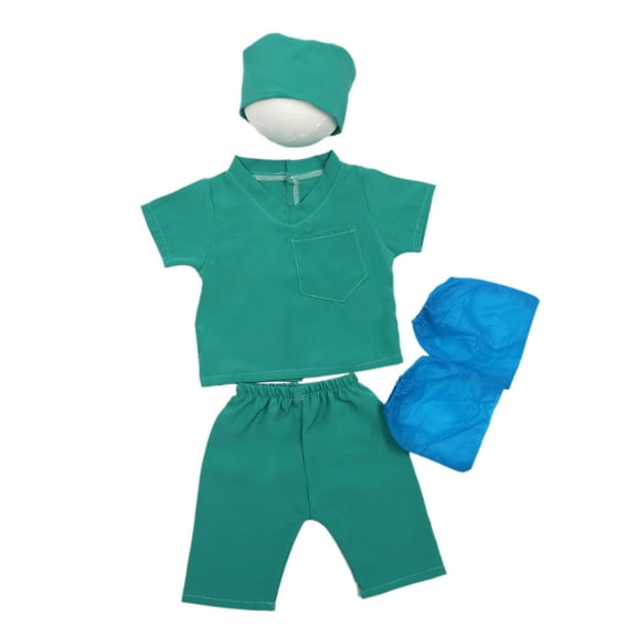 Misright Infant Photo Costume Hat & Doctor Uniform Photo Clothing Newborn Shower Gift