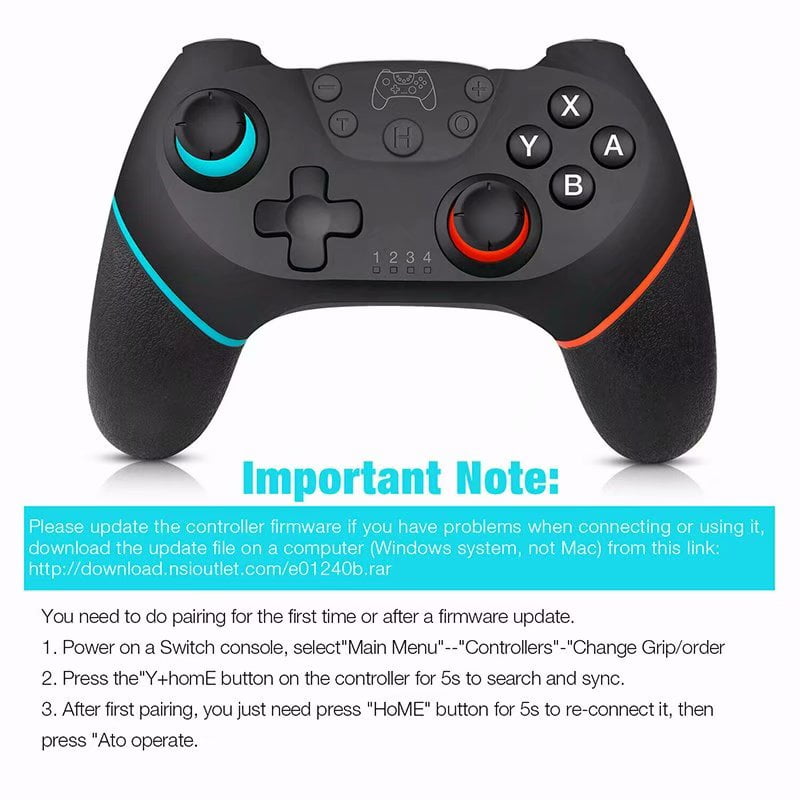 connecting controller to switch