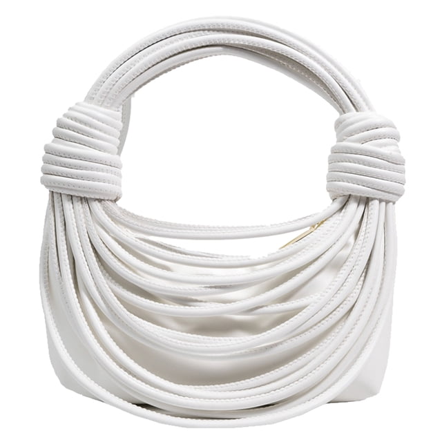 Bolsos personalizados con diseño de cordón de espagueti para mujer, bolsos cruzados de un solo hombro de moda