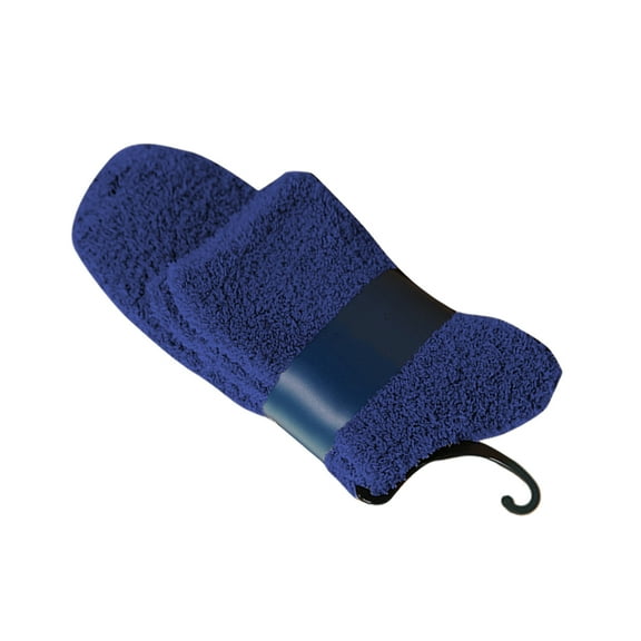 QIFULL Mens Thermal Socks Sleeping Sock Blue Fabric 3 Pairs Warm