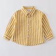 thumbnail image 2 of alcepopk Boys' Long Sleeve Button Up Casual Dress Shirt(Yellow,6-7 Y), 2 of 7