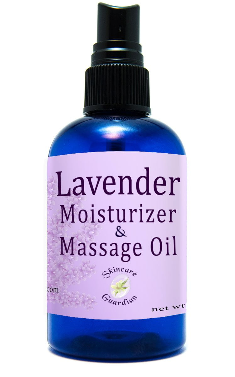 Lavender Moisturizer & Massage Oil 4 OZ Lovely Lavender Body Oil
