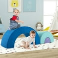 thumbnail image 5 of Barara King Rainbow Arc Climber Playset with Machine Washable Foam Blocks, Multicolor, 5 of 8