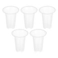 thumbnail image 4 of Pots Pot Orchid Plant Plastic Planter Clear Nursery Flower Planting Slotted Hydroponic Starting Round Garden Basket, 4 of 9