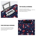 thumbnail image 3 of Naloa Winter Sports Fun Pattern Elastic Suitcase Protector, Travel Suitcase Protector Cover Fits 18-32in Suitcase(No luggage included)-X-Large, 3 of 7