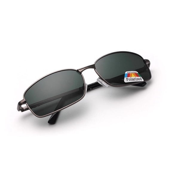Photochromic Polarized Sunglasses for Men and Women Color Changing Glasses with Metal Frame and Resin PC Lens UV400