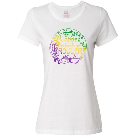 Inktastic Laissez Les Bon Temps Rouler- Mardi Gras Women's T-Shirt