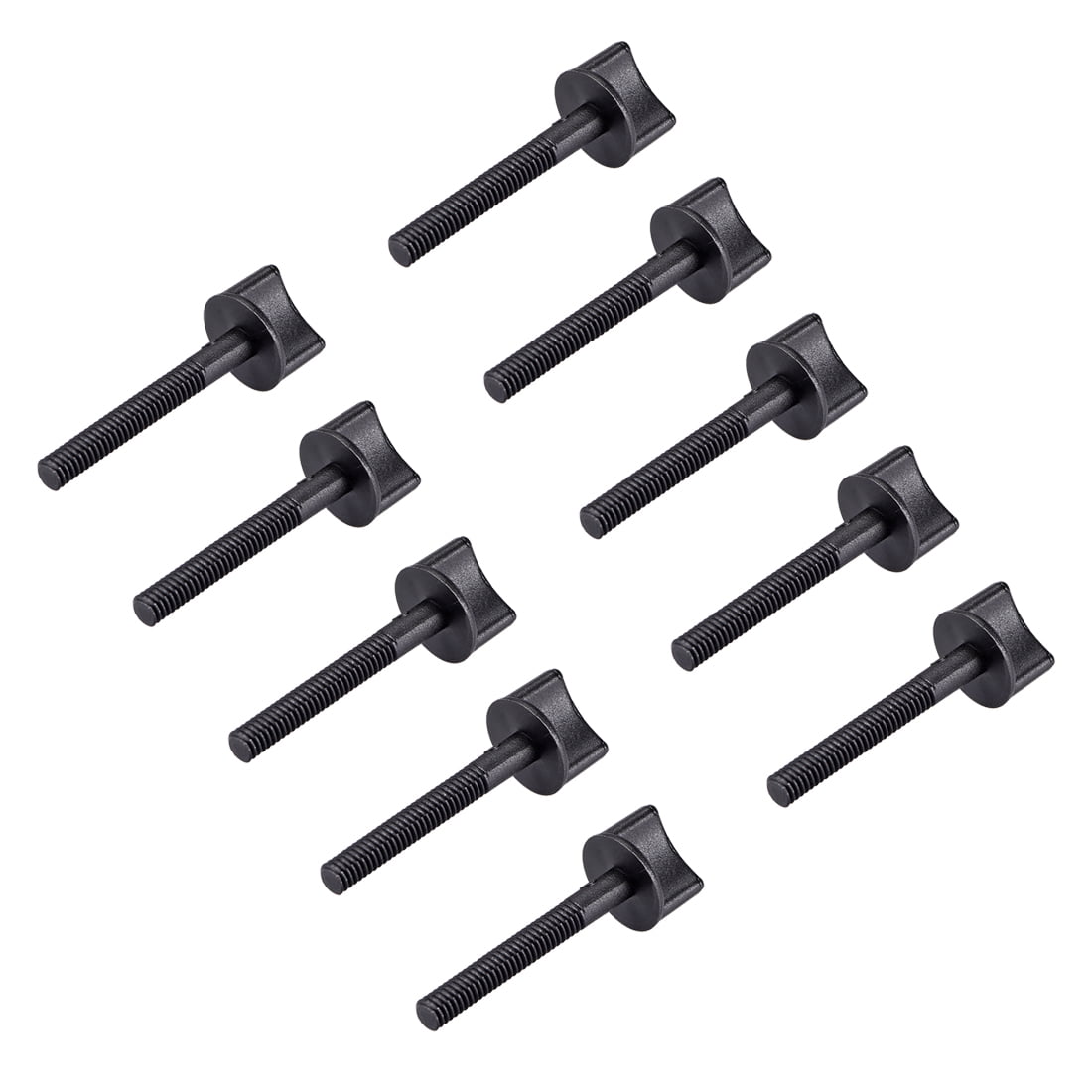 M6 x 30mm Thumb Screw 40mm RodPlastic Screws Metric Partial Thread 10