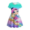 thumbnail image 1 of Minnie niñas verano vestido de manga corta para niños 2022 ropa para niños niñas bebé princesa vestido Disney Mini lindo vestido 140 heqiyong CONDUJO, 1 of 2