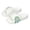 White, variant on CYRBOKO Slippers for Boys, Cozy Indoor Open Toes All Season Non-Slip Kids Slippers White Size 1-1.5 (Big Kids)