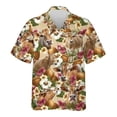 thumbnail image 3 of Camisas para hombre con estampado 3D de vaca de Brownswiss, ropa hawaiana con gráfico de ganado, playeras, blusas divertidas con cabeza de vaca suiza, blusas para niño, 3 of 5