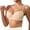 Beige, variant on Bras for Women Full Coverage Underwire Bras Comfort Supportive Push Up Bra Beauty Back Everyday Bra