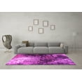 thumbnail image 3 of Ahgly Company Indoor Rectangle Oriental Pink Industrial Area Rugs, 8' x 12', 3 of 4
