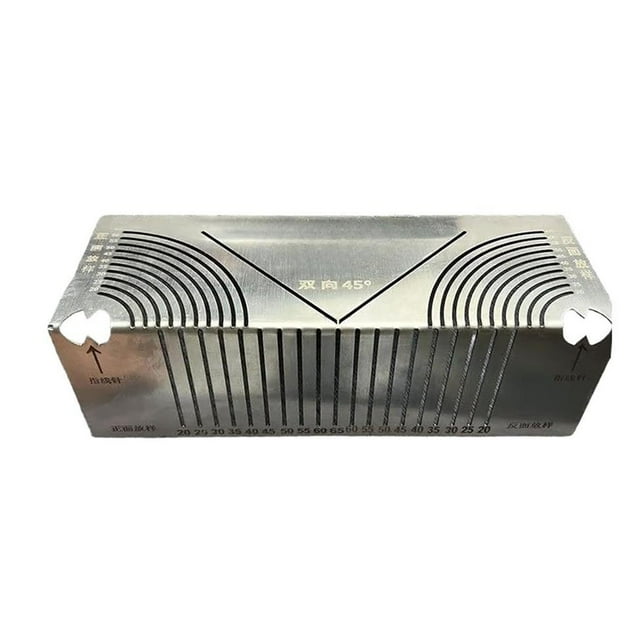 weibbin Angle And Curve Marking Tool Angle And Curve Marking Tool 2024 Adjustable Straight Line Curve Double-Purpose Scriber Line Drawing Tool
