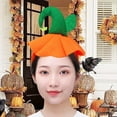 thumbnail image 4 of Accesorio para el cabello Fernando Diadema de Calabaza de Halloween Naranja Elástico, 4 of 7