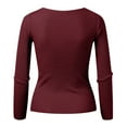 thumbnail image 3 of Aayomet Long Sleeve Tops For Women Womens Turtleneck Active Base Layer Long Sleeve Layer Tops, XL, 3 of 5