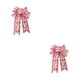 thumbnail image 4 of Toystoory 10X colgante de Navidad decoración de Navidad colgante colgante DIY Prop mano de obra fina exquisitos arcos de arpillera tipo de tipo 4 2Conjunto, 4 of 6