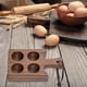 thumbnail image 1 of Caja de huevos de madera BLESIY con Asa organizador Estilo Japonés, 1 of 8