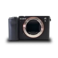 thumbnail image 1 of Sony Alpha 7C Full-Frame Mirrorless Digital Camera Body Only, Black (International Model), 1 of 5