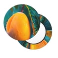 thumbnail image 2 of Gukieu Mango In The Rain Print Round Chair Cover, Dust-proof and Non-slip Bar Chair Protective Cover, Suitable for Bars, Restaurants, Offices-14 inch, 2 of 7