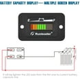 thumbnail image 7 of Runleader 36V Battery Level Monitor for Car, Pickup Truck, Minivan, RV, Trailer, 7 of 7