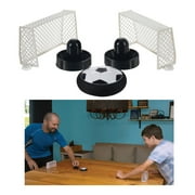 Alta Air Hockey Soccer Tabletop Game with Nets and Soccer Style Puck Play on any Table! by Alta