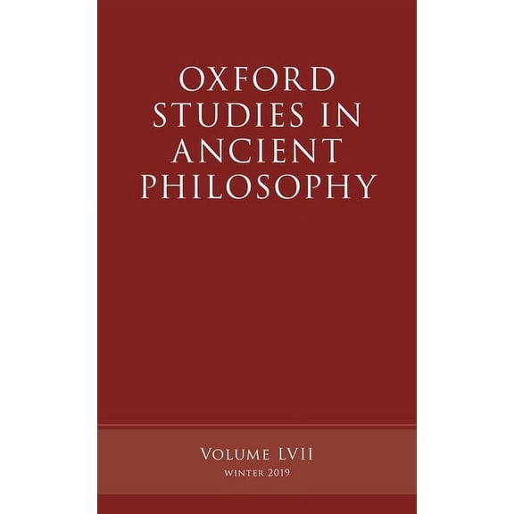 Oxford Studies in Ancient Philosophy Oxford Studies in Ancient Philosophy, Volume 57, (Paperback)