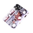 thumbnail image 1 of Farfi alfombra de suelo navideño muñeca sin cara cabina telefónica árbol antideslizante rectangular divertida entrada enana alfombra de suelo decoración de fiesta navideña, 1 of 5