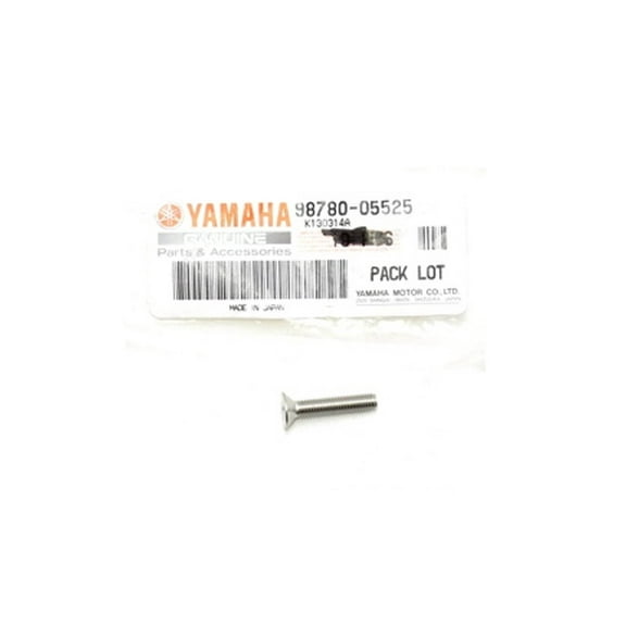 Yamaha New OEM SCREW,FLAT HEAD 98780-05525-00