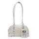thumbnail image 5 of Bolso de axila de cuero PU para mujeres bolso de cita para hombro sólido de color sólido con bolso (blanco), 5 of 9