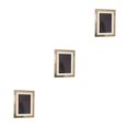 thumbnail image 1 of Sidaley Imagen Marco de arte para niños Recubrimiento Rectangular Reemplazo Obra de arte Dibujo Pintura Marcos de exhibición Oro 10.2x15.2cm Type1 NO1, 1 of 6