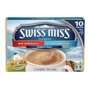 Swiss Miss Classics Hot Cocoa Variety Pack, 10 Count 7.3 oz