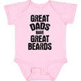 thumbnail image 3 of Inktastic Great Dads Have Great Beards Boys Baby Bodysuit, 3 of 5