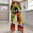 thumbnail image 2 of Looney Tunes Marvin The Martian Womens Comfy Pajama PJ Pants Lounge Pants Sleepwear Drawstring PJ Bottoms Pants, 2 of 7