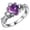 Purple, variant on Bradem Rings Clearance! Gold Plated Rings Love Rings Stackable Rings for Women Rings for Women and Men, Pink, 9 Lady Ring Clearance Sale, 1X Ring
