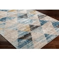 thumbnail image 3 of Hauteloom Hanif Living Room, Bedroom Area Rug - Gray, Blue - 9'2" x 12', 3 of 8
