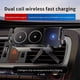 thumbnail image 3 of 15W Wireless Fast Car Charger Mount Car Phone Holder A, 3 of 5