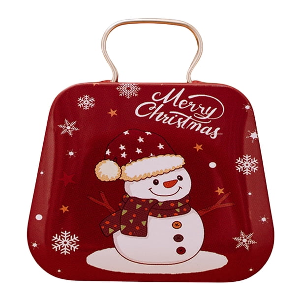 Cajas Regalos Navideños Caja Pequeña Hierro para (E)