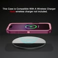 thumbnail image 6 of Petocase for iPhone 16 Plus Case,Shockproof Dust/Drop Proof 3 in 1 Full Body Rugged Heavy Duty Durable Cover,Red/Pink, 6 of 7