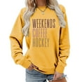 thumbnail image 2 of XIAONU Comfy Sweatshirt For Women Oversized Graphic Pullover Top Soft Casual Weekend Sweatshirts, 2 of 4