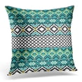 thumbnail image 1 of BSDHOME Pink Ethnic Pattern Geometric Ikat Tribal Abstract Pillow Case Pillow Cover 18x18 inch, 1 of 1