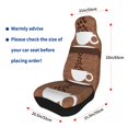 thumbnail image 6 of Haiem Coffee Cafe Cup Printed Car Seat Covers Set of 2, Universal Fit Car Seat Covers,Protective Seat Covers,Comfortable Car Seat Covers, Easy Installation Seat Covers, Vehicle Seat Covers, 6 of 9