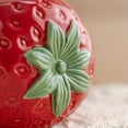 thumbnail image 7 of Strawberry Ceramic Wax Melt Warmer, Cute Fruit Oil Burner, Aromatherapy Tealight Candle Holder for Home Decor, Bedroom, Living Room, Spa, Gift for Women, Mom, Friends, 7 of 7
