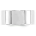thumbnail image 3 of Primal Gold 10 Karat White Gold 10mm Standard Flat Comfort Fit Band Size 5.5, 3 of 5